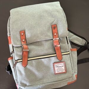 *NWOT* Mancio Slim Laptop Backpack w/ USB port